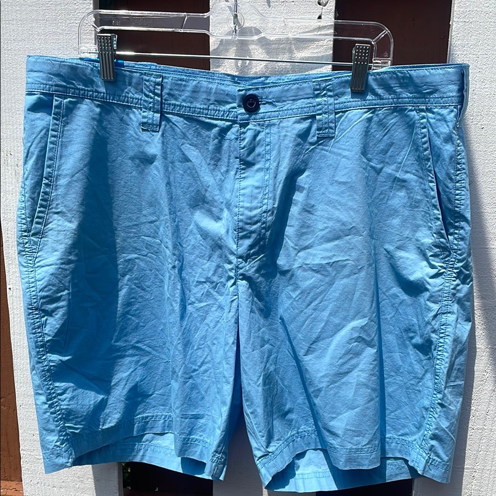 NWT - Columbia Blue Flat Front Shorts Lightweight Casual